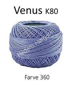 Venus K80 farve 360 Lavendelblå